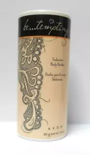 Avon Be Tempting Perfumed Talc Body Powder 1.4 oz New & Sealed