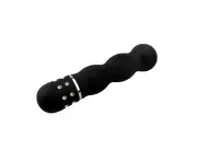 Powerful Dildo Vibrator Vibrating Massage Female Masturbation Sex Toy-Black