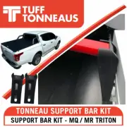 Clamp On Tonneau Support Bar Kit Fits Mitsubishi Triton MQ/MR July 2015-Feb 2024