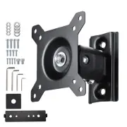 Yescom VESA Mount Computer Monitor for PC Cart Adjustable Fits 10"-32" Screen