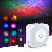BlitzWill® BW-PLT1 Smart Star Projector Upgraded Version with Star + Colorful LED NebulaSync With Music Smart APP Cont