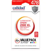 Calidad Epson 288 XL Value 4 Pack