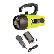 UK Cannon eLED Rechargeable Lantern Grip Dive Light Yellow