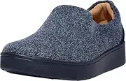 [FitFlop] ™ Women's Rally E01 Merino Wool-Mix Slip-On Skate Sneaker