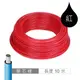 『堃喬』單股單芯線 紅 AWG24 0.5MM 10米 耐溫 80℃ / 麵包板插線