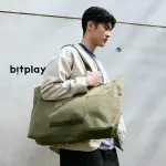 【BITPLAY】WEEKENDER CANVAS TOTE 防潑水行旅托特包30L『帆布版』(大容量 旅行 雙層拉鍊 露營 帆布包)