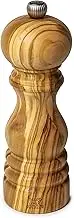 Peugeot- Paris Manual Pepper Mill - Adjustable Grinder - Olive Wood, Olive, 18 cm