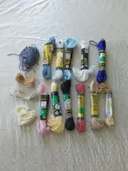 Darice Metallic Plastic Needlepoint Cord, 11 Skeins, 27 Yd Each, Plus Extras