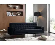 Sofa Marcella Black Standard Fabric
