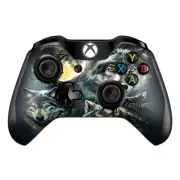 Skins Decal Wrap for Xbox One / One S Controller 3 Wolves Moonlight