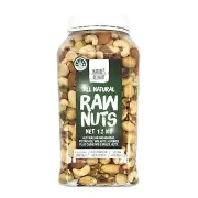 Mixed Dried Raw Australian Unsalted Nuts All Natural Gluten Free Vegan 1.2kg