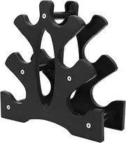 Topyond Dumbbell Rack Stand Only, 3 Tier Weight Rack for Home Gym, Space Saving Small Dumbbell Rack, Hand Weight Rack Exercise Equipment Storage