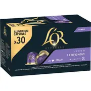 L'OR Espresso Lungo Profondo Intensity 8 Coffee Pods 30 pack