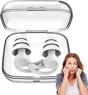Ear Plugs for Sleeping Noise Cancelling | Silicone Concert Earplugs,25-28dB Noise Reduction Ear Plugs for Concerts & Festivals, Live Events, Musicians, Sports, DJs and Nightlife