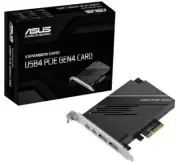 ASUS USB4 PCIe Gen4 Card, USB-C, DisplayPort 1.4, PCIe 4.0, Brand New