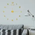 Nordic Simple Sofa Wall Luminous Mute Clock DIY Wall Clock Acrylic Digital GS0