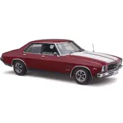 1:18 Scale Classic Carlectables Holden HQ Monaro GTS Sedan - Burgundy