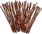 Angoily 50pcs Natural Dried Tree Branches for DIY Crafts Rustic Wooden Sticks for Home Decor Long Twigs for Vase Fillers and Creative Festival Decorations Crafting Material