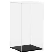 Acrylic Display Case Dustproof Box Transparent Clear Storage Large 20x20x38cm