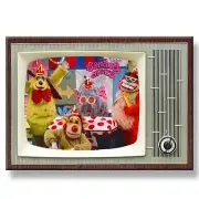 BANANA SPLITS Classic TV 3.5 inches x 2.5 inches Steel Cased FRIDGE MAGNET
