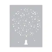 Hero Arts Fancy Die Tree & Leaf Confetti 1pc