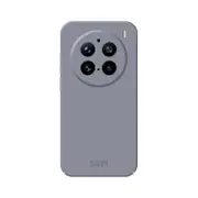 For vivo X200 Pro 5G Skin-Touch Matte Phone Case Acrylic+TPU Shockproof Cover Gray