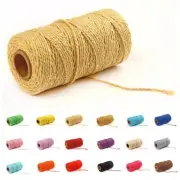 Macrame Cotton Cord 2mm x 109 Yards Colored Craft Cord for DIY Crafts Light Y...