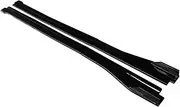Car Side Skirts Extensions Bumper Door Lip Splitters Winglet Auto Accessories Carbon Look Compatible for Lexus GS 2012-2020(Black)