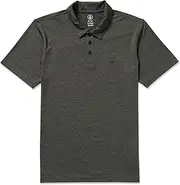 [Volcom] Men's Hazard Performance Short Sleeve Lightweight Golf Polo