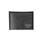 Black Mesh Cosmetic Bag Women Travel Casual Zipper Case Organizer Makeup Sto SPI