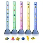 Brewish Sensory Bubble Floor Lamp - 7 Color Changing LED Mood Night Light for...