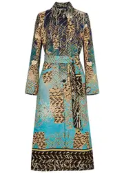 Forte_forte Patchwork-jacquard Woven Coat - Multicoloured - 2 (UK 10 / S) 2 (UK 10 / S)