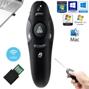 AlepTau Wireless Presentation Clicker Remote Laser Pointer - US FREE SHIPPING
