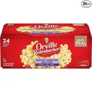 Orville Redenbacher's Microwave Popcorn, Movie Theater Butter 3.29oz, 24 bags ✅