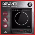 ✅ Devanti Induction Cooktop 30cm Electric Stove Ceramic Portable Kitchen Cooker