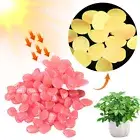 100Pcs Luminous Stones Glow In The Dark Pebbles Useful for Outdoor Landscaping