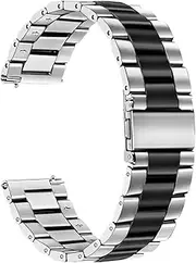 [TQTYFPVQT] Quick-release Stainless Steel Metal Watch Strap 18-24mm Unisex Replacement Wristband Smart Watches Quartz Watches