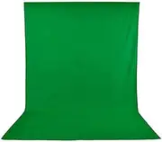 SOULONG Photo Backdrop, Nonwoven Fabric Studio Background Screen Photography Backdrop with Light Absorption for Portrait Recording 1.6x3m (Green)