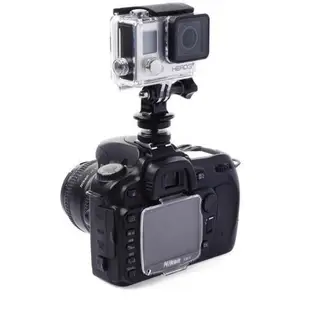 適用于Gopro 360等連接單反支架穩定器熱靴座攝影攝像同步轉換座