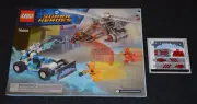 76098 INSTRUCTION BOOKLET & ORIGINAL STICKERS ONLY For Set # 76098 ~ Lego Marvel