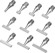 Perfeclan 10 Pieces Diamond Painting Pen Tips Diamond Art Drill Pen Sturdy Sewing Tools Multipurpose Stainless Steel DIY Embroidery Kit