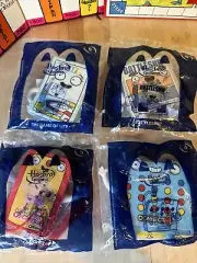 Set of 4 McDonald's Board Games Toys, Sealed, Life Battleship Operation Connect4