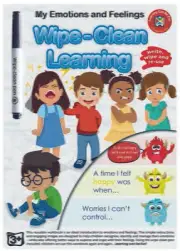 Wipe-Clean Learning Emotions Reusable Writing Book