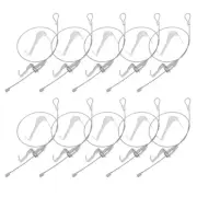 10 Sets Adjustable Picture Hanging Wire Hooks for Easy Installation