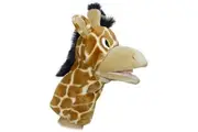 Aurora Interactive Hand Puppet Jolie Stuffed Animal - Storytelling Adventures - Playful Learning - Brown 10 Inches