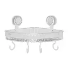 Bathroom Suction Cup Caddy Strong Load-bearing Capacity Rack Storage Shelves