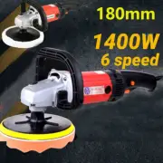 1400W Portable Electric Car Polisher Sander Buffer Polishing Machine Waxer 180mm