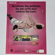 Dragon Ball Z Budokai 2 Sony PS2 Buu Absorbs Print Ad/Poster Official Promo Art