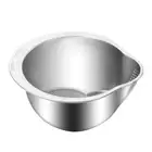 Stainless Steel Fruit and Vegetable Strainer Bowl Colander Sieve for Daily Use