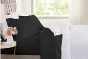 Black Color 2000TC Cooling Bamboo Sheet Set